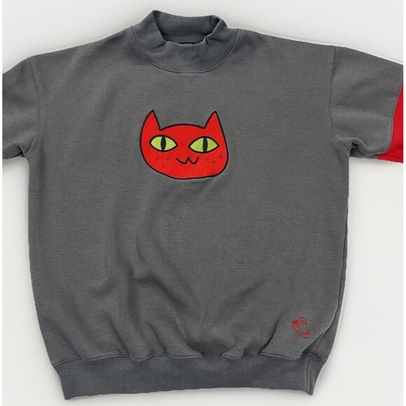 🛑SOLD🛑Steady Hands Marceline Cat-Unisex Large Sweatshirt Adventure Time Fan - Picture 3 of 10